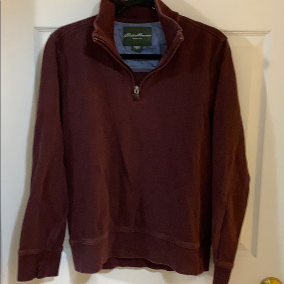 Eddie Bauer men’s 1/4 zip sweatshirt size small